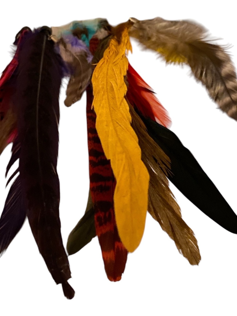 Colorful Feather - - Mixed Feather Dangles hair extensions NEW! 3  packs $20